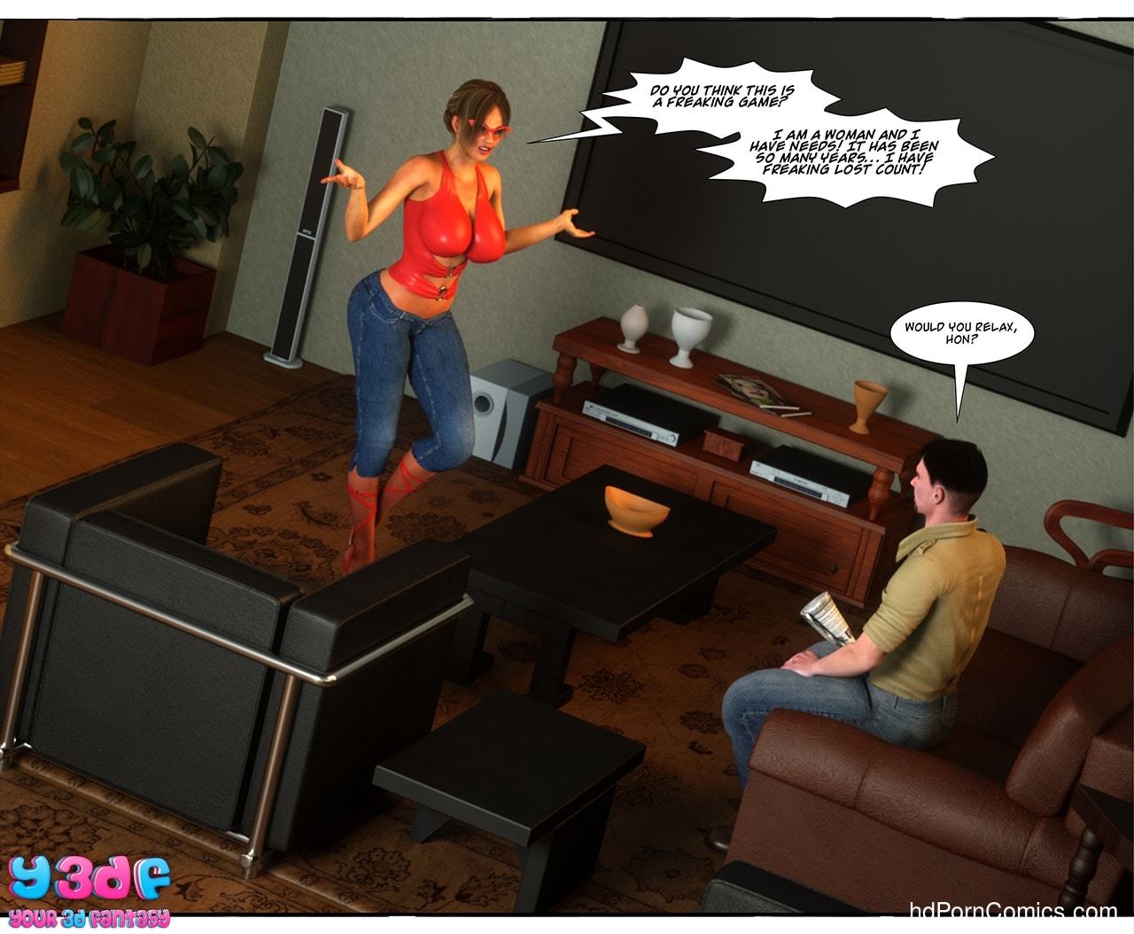 Y3DF- Something is Bugging Me4 free sex comic